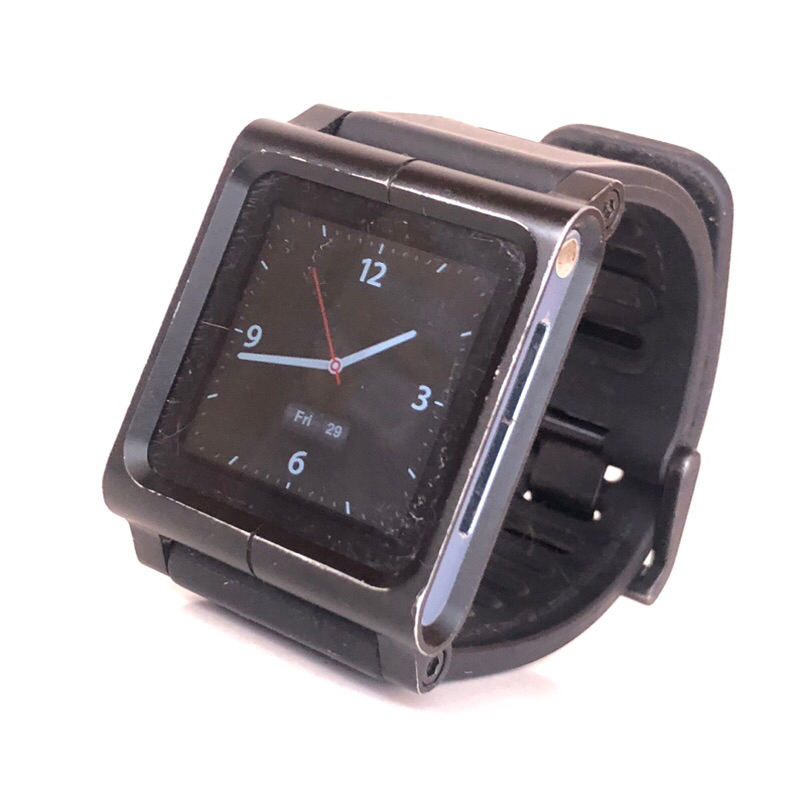 Apple Ipod Nano 6th Generation 8GB Blue with Strap DAP Digital Audio Player Smartwatch