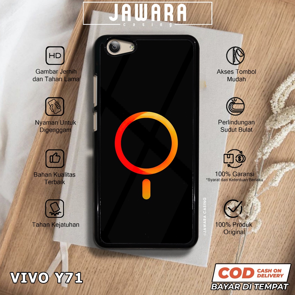 Case Vivo Y71 Casing Vivo Y71 [MAGS] Premium Case Glossy Case Hp Vivo Jawara Casing Hp Vivo Y71 Cust