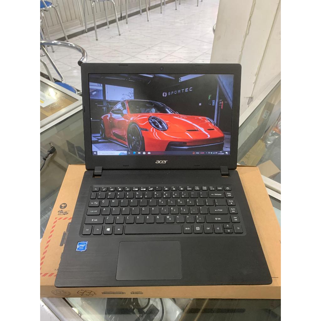 LAPTOP ACER ASPIRE 3 A314-32 celeron N4000 RAM 4GB/HDD 500GB WIN10 LAYAR14"HD LIKENEW