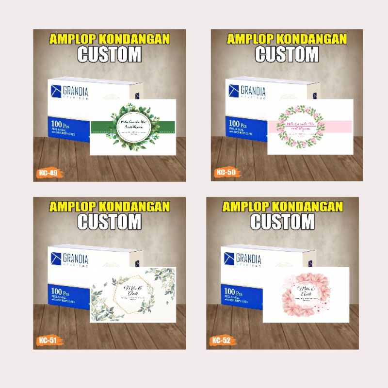 

Amplop Kondangan / Amplop Sumbangan / Cetak nama amplop / Amplop custom