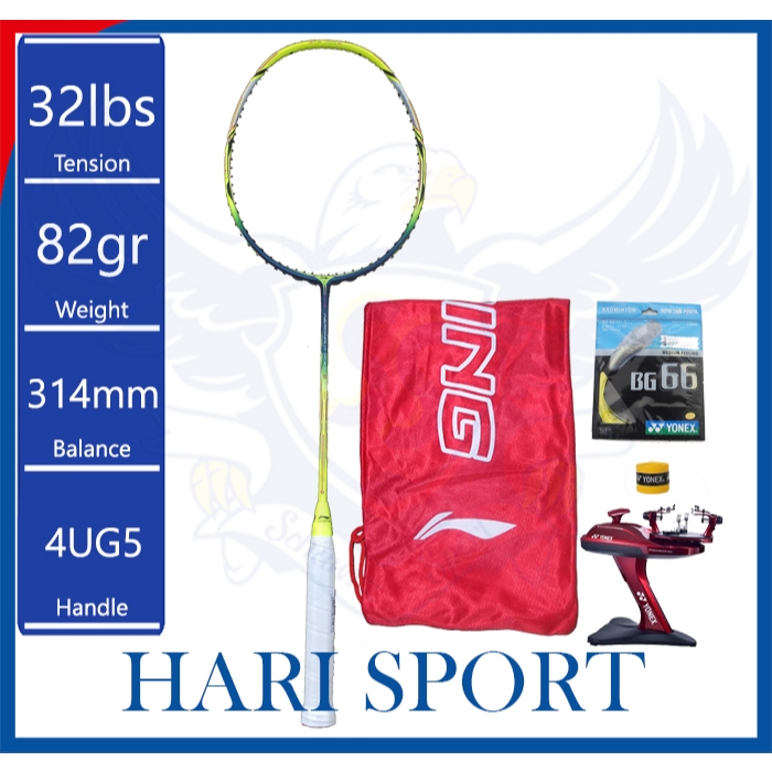 RAKET BADMINTON BULUTANGKIS LlNlNG AER0 9000D | 9000 DRIVE