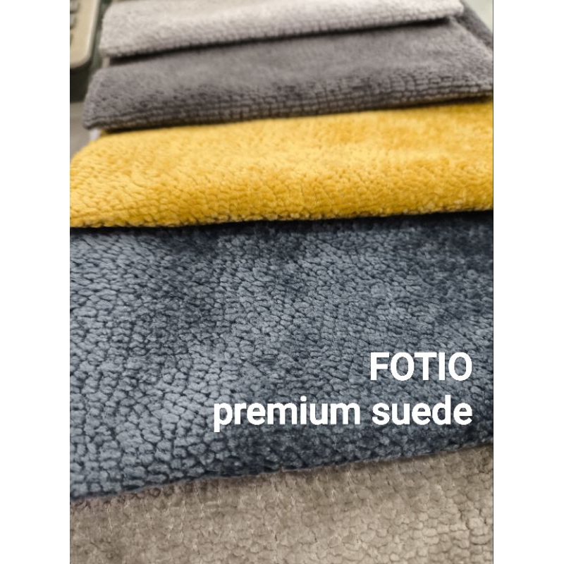 Kain Suede Bludru Jok Kursi Sofa Modern - Regency FOTIO