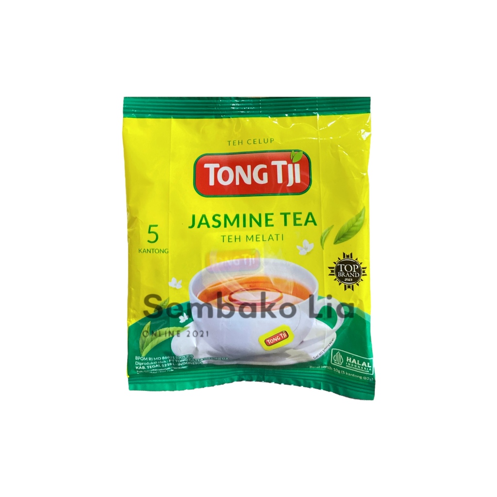 

Tong Tji Jasmine Tea Sachet Teh Celup Renceng 1 Sachet 5 Kantong