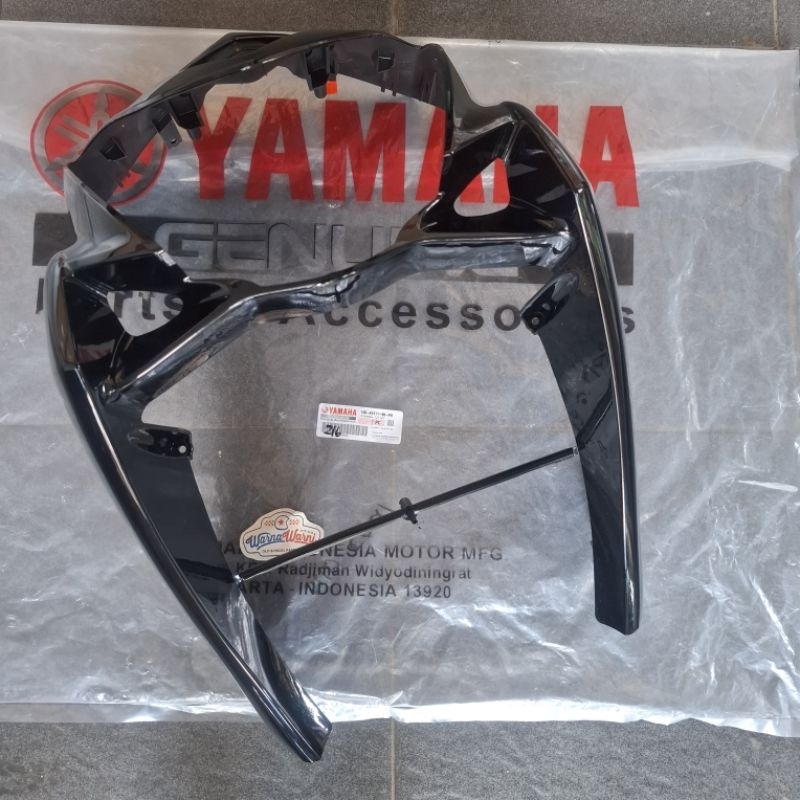 Panel dada tameng dada depan mio soul hitam | 14D-F8311-00-P0