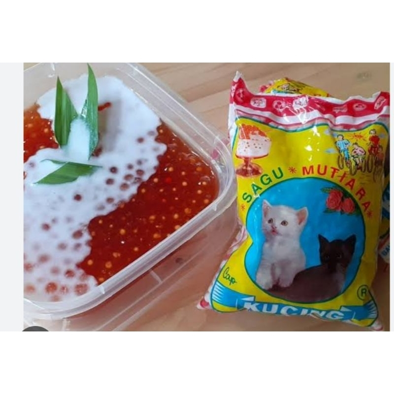 

Mutiara Sagu Warna cap Kucing