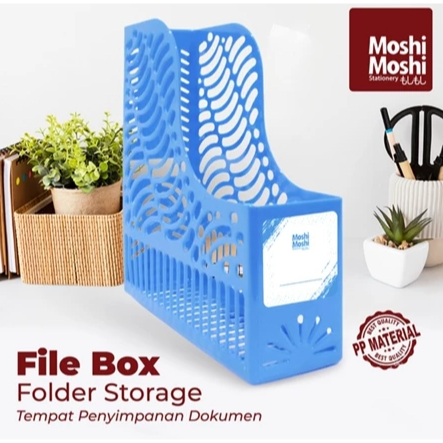 

File Box Moshi Folder Storage Elegan Tempat Penyimpanan Dokumen Kantor