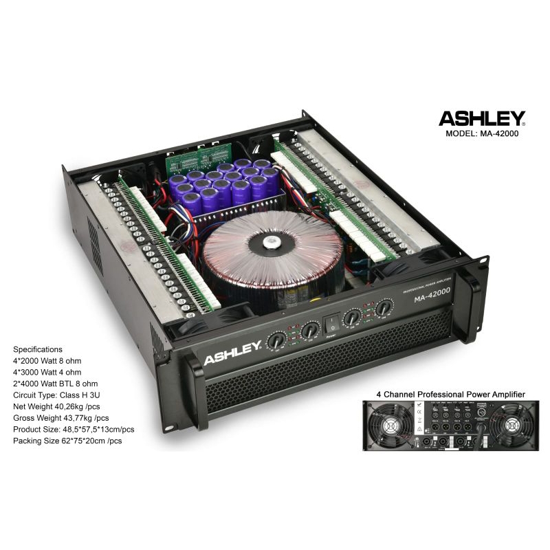 ashley power 4ch MA42000