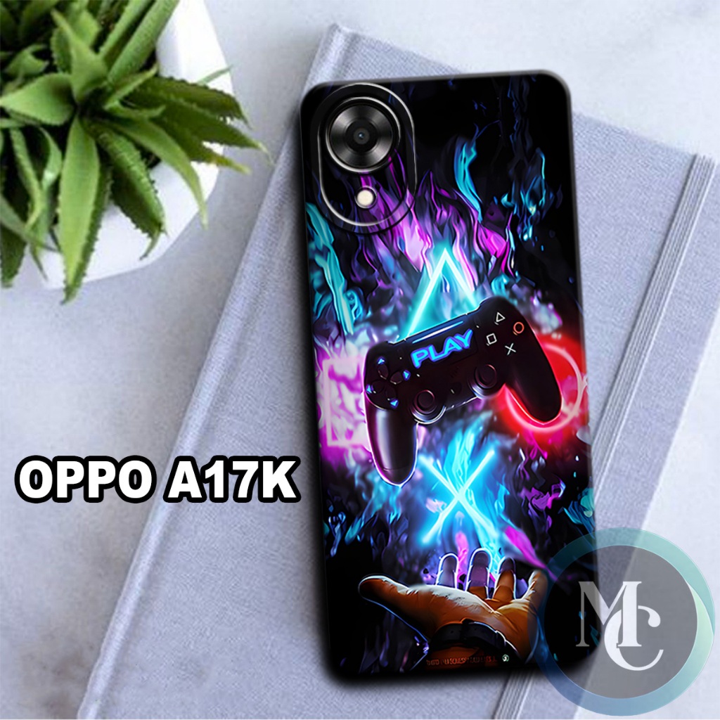 CC19/ Softcase karet lentur untuk oppo a17k/Motif karakter cowok/case oppo a17k/kesing oppo a17k/sil