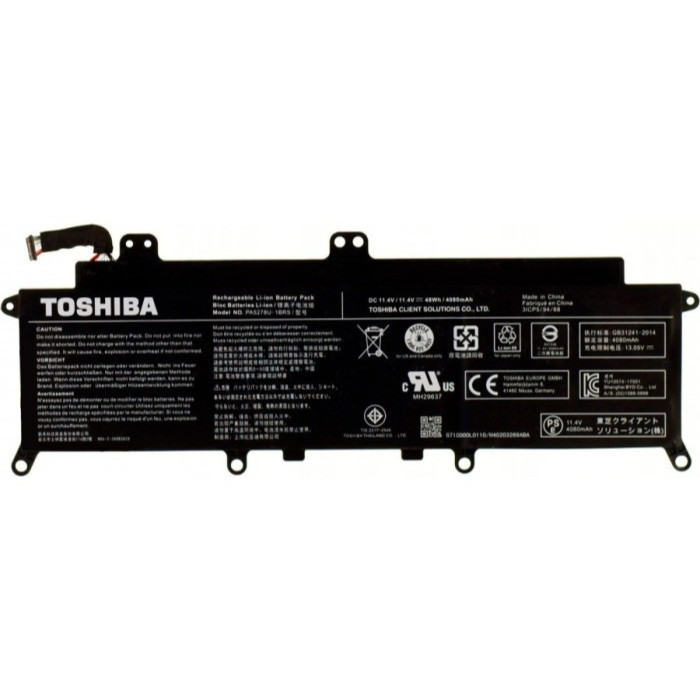 baterai laptop  Toshiba X30-D X30-E PA5278U PA5278 Portege X30-D-13Z X30-F-14W tecra x40 x-40