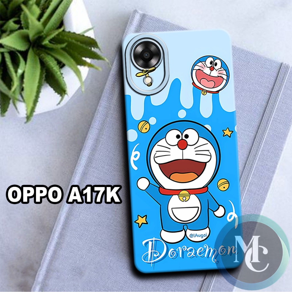 CC23/ Softcase karet lentur untuk oppo a17k/Motif karakter kartun/case oppo a17k/kesing oppo a17k/si