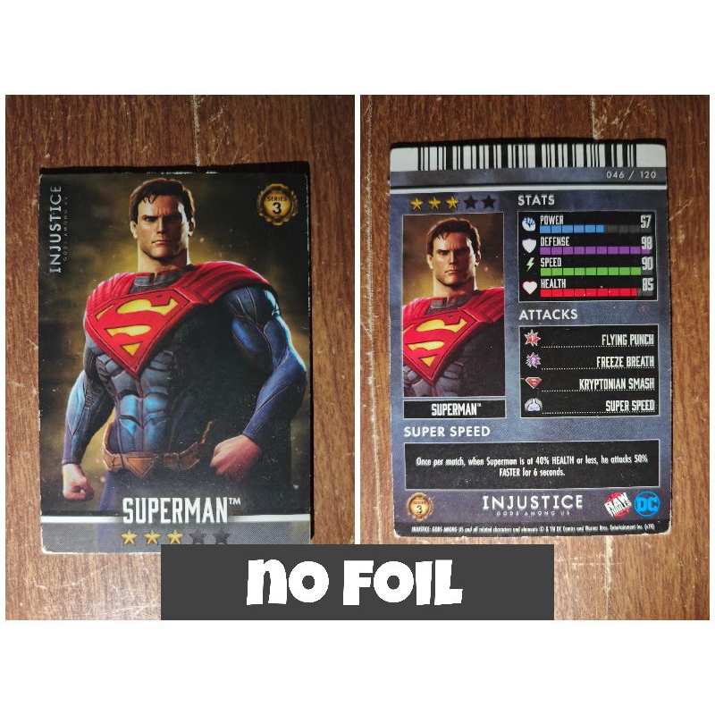 Kartu Injustice Timezone Seri 3