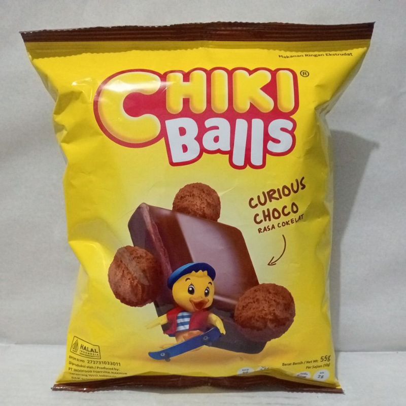 

Chiki Balls Curious Choco 55g