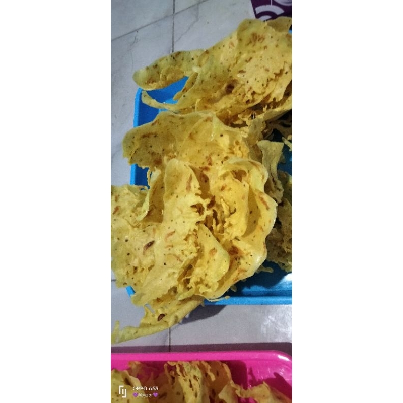 

rempeyek aneka topping 250gram