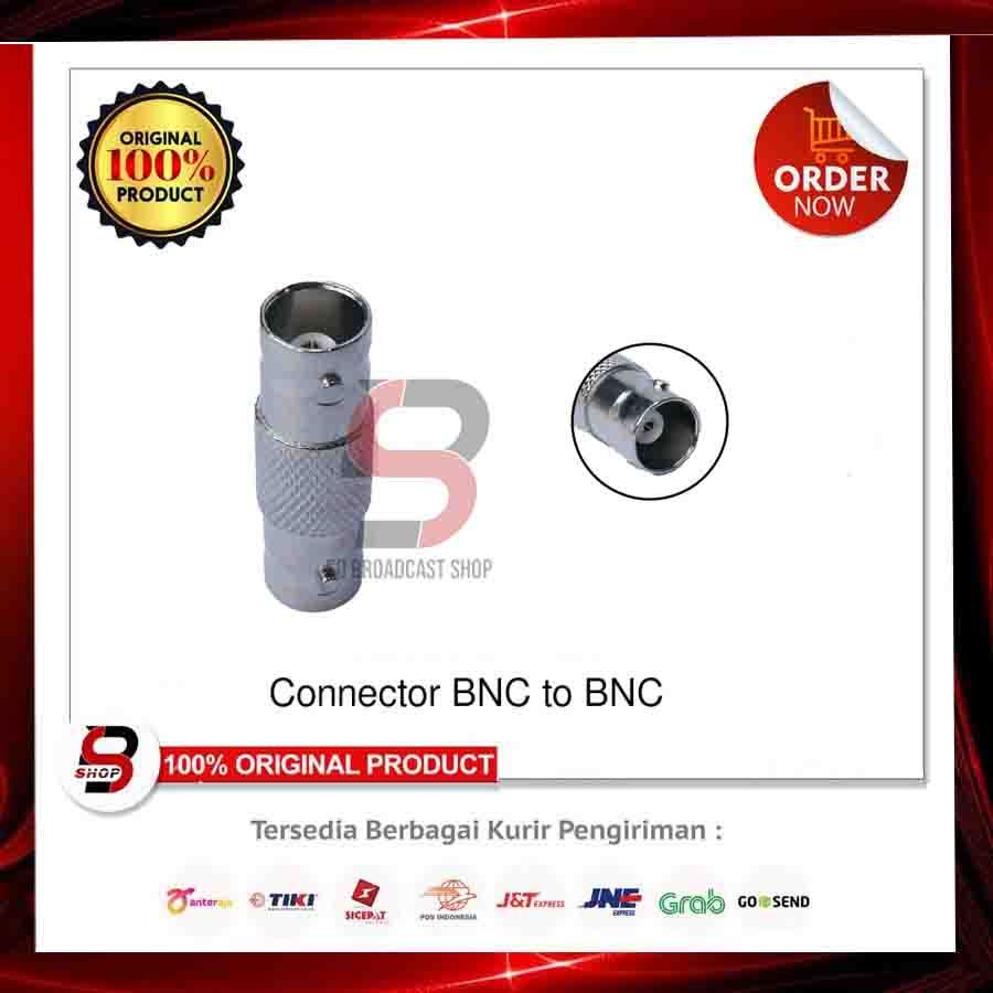Connector BNC to BNC China / Konektor BNC / Jack Sambungan BNC / Penyambung BNC Female