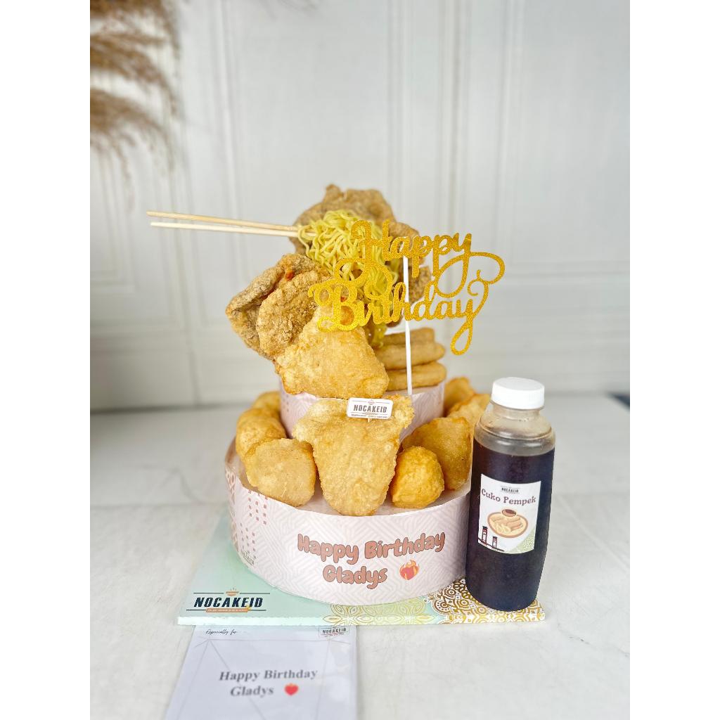 

CAKE PEMPEK 2 LAYER | HAMPERS PEMPEK |