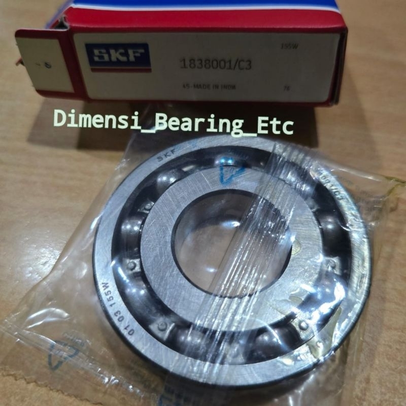 1838001 C3 SKF BALL BEARING KRUK AS VESPA BESAR