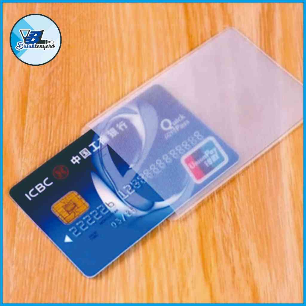 

plastik E-toll dop tebal wadah e money KTP ATM dll