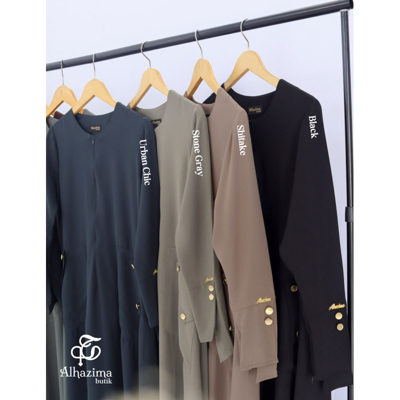 Abaya Laiqa by Alhazima (gamis only)