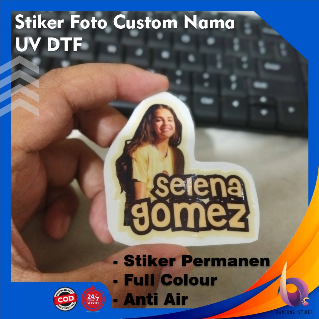 

Bandung Stiker - Cetak Cutting Sticker Foto Custom Nama Permanen Anti Air UV DTF