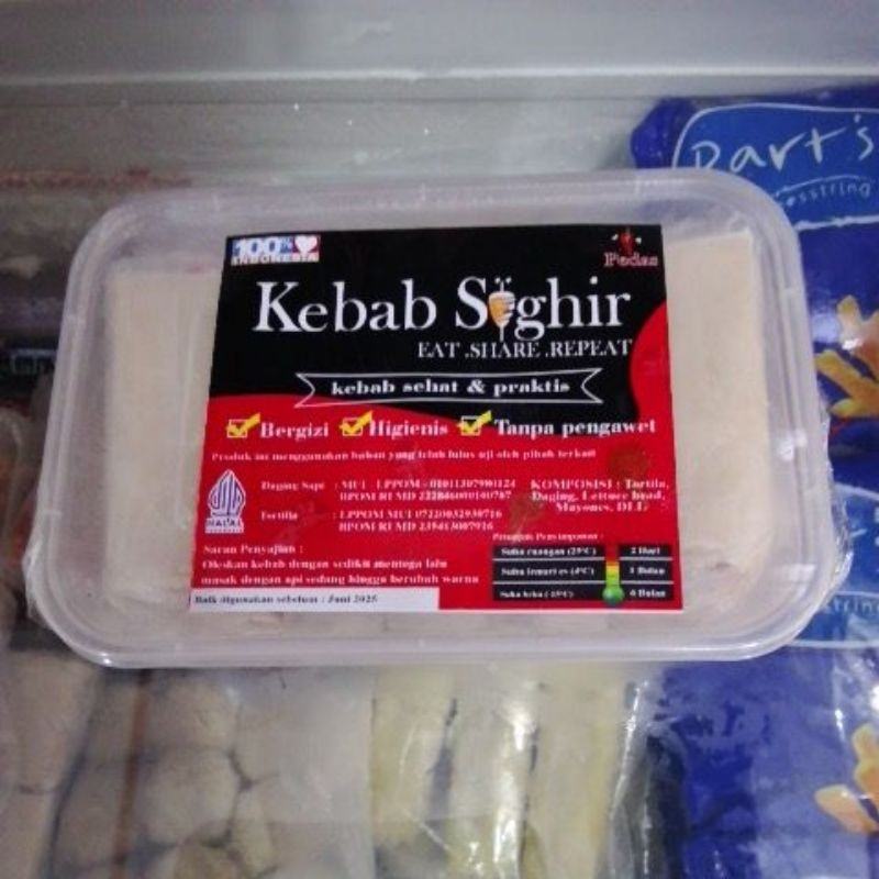 

kebab soghir mika pedas
