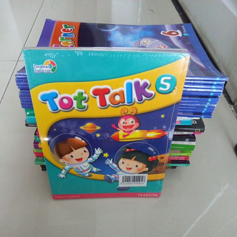 

buku tot talk 5 and 5 buku latihan dan workbook set 4 buku longman english link pearson always pearson buku baru original