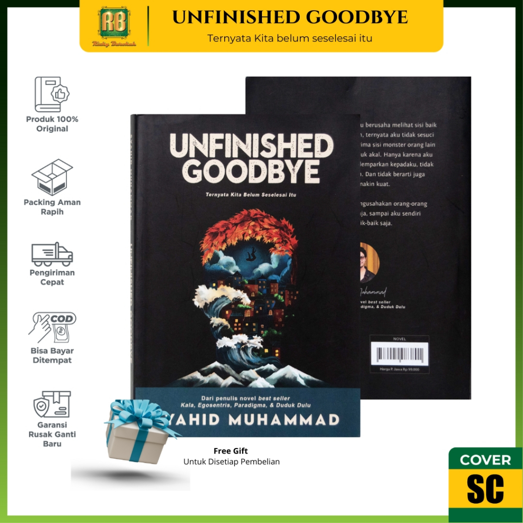 Novel Murah Buku Unfinished Goodbye Buku Sebelum Berpisah, Ternyata Kita Belum Seselesai Itu Sedih O