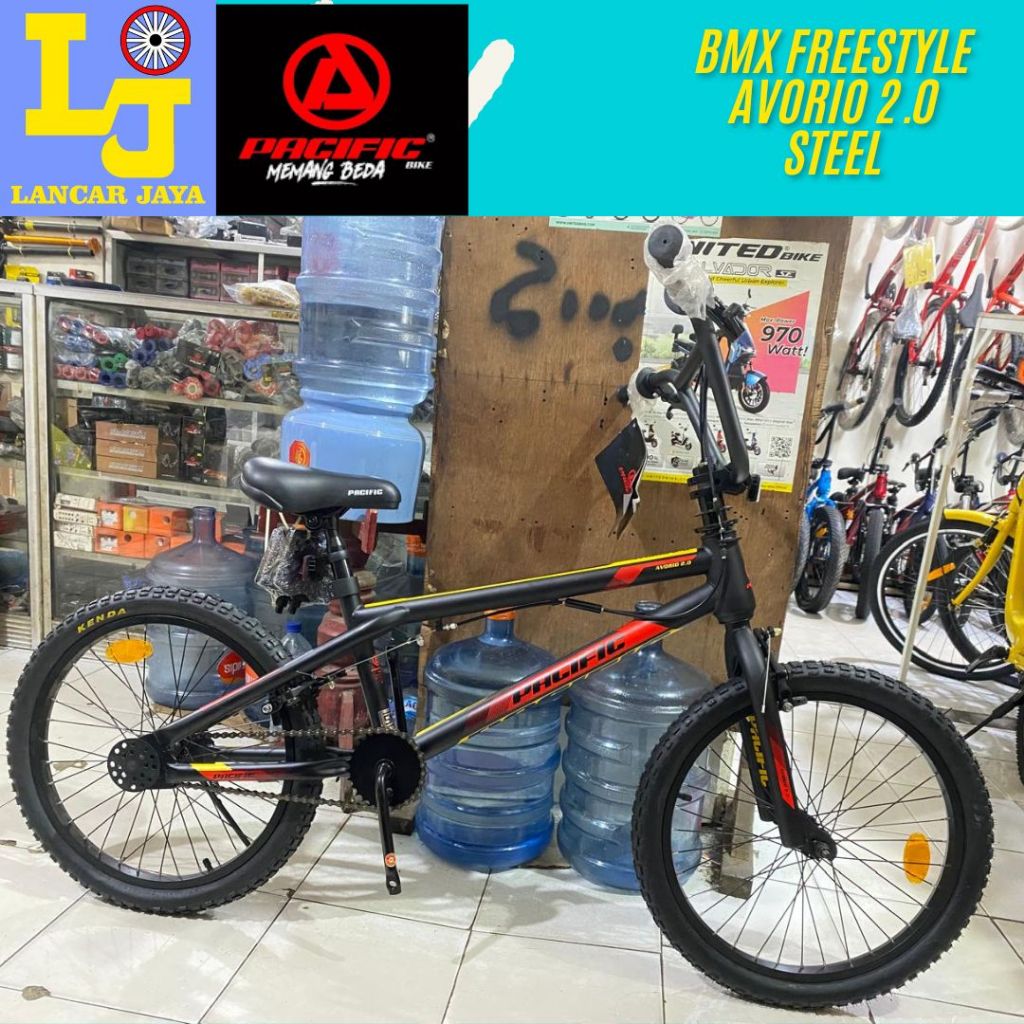 PACIFIC AVORIO 2.0 20" Sepeda BMX ROTOR FREESTYLE 360 DERAJAT Casual Anak Cowok Laki Ban 20 X 2.125 