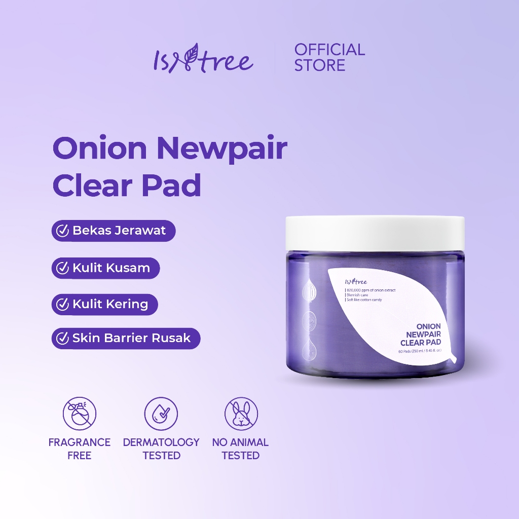 ISNTREE Onion Clear Pad 60 pads