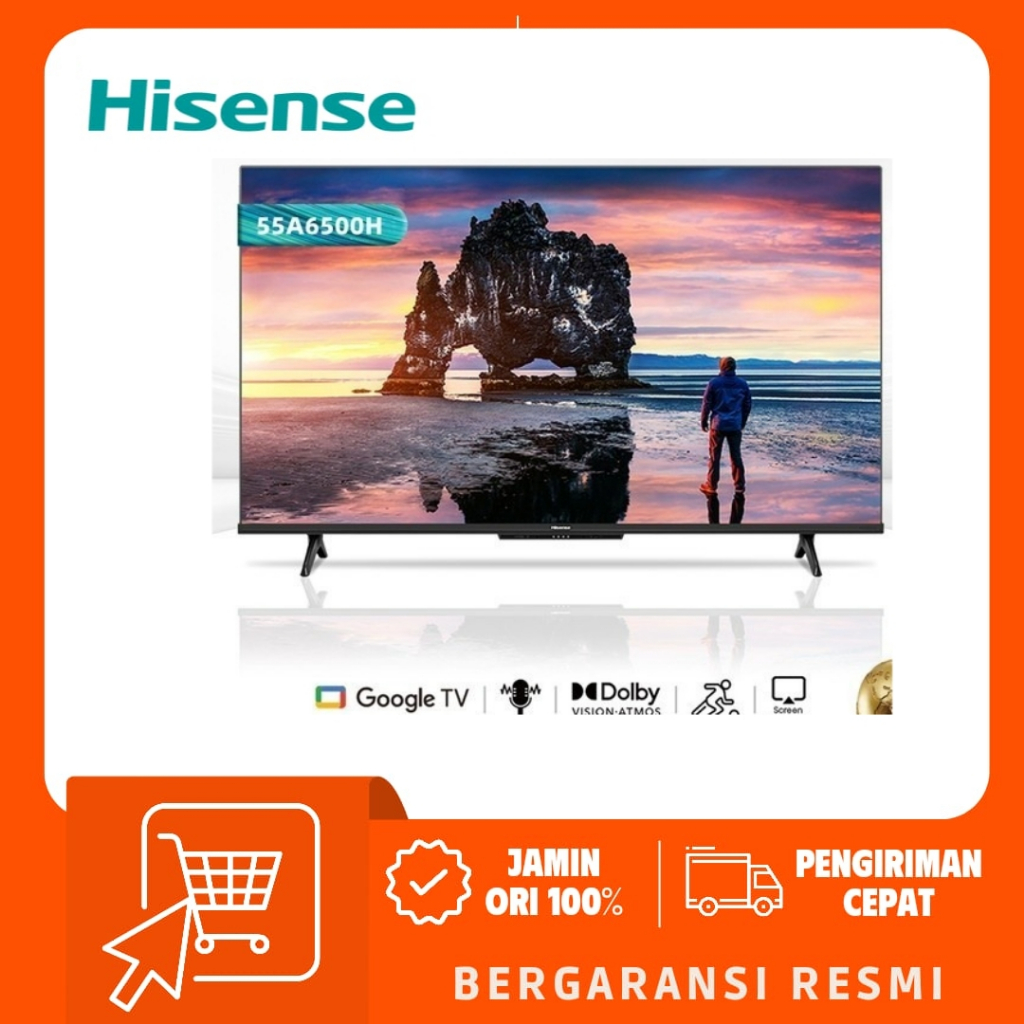 HISENSE 55 INCH 55A6500H GOOGLE ANDROID / 55 A6500H