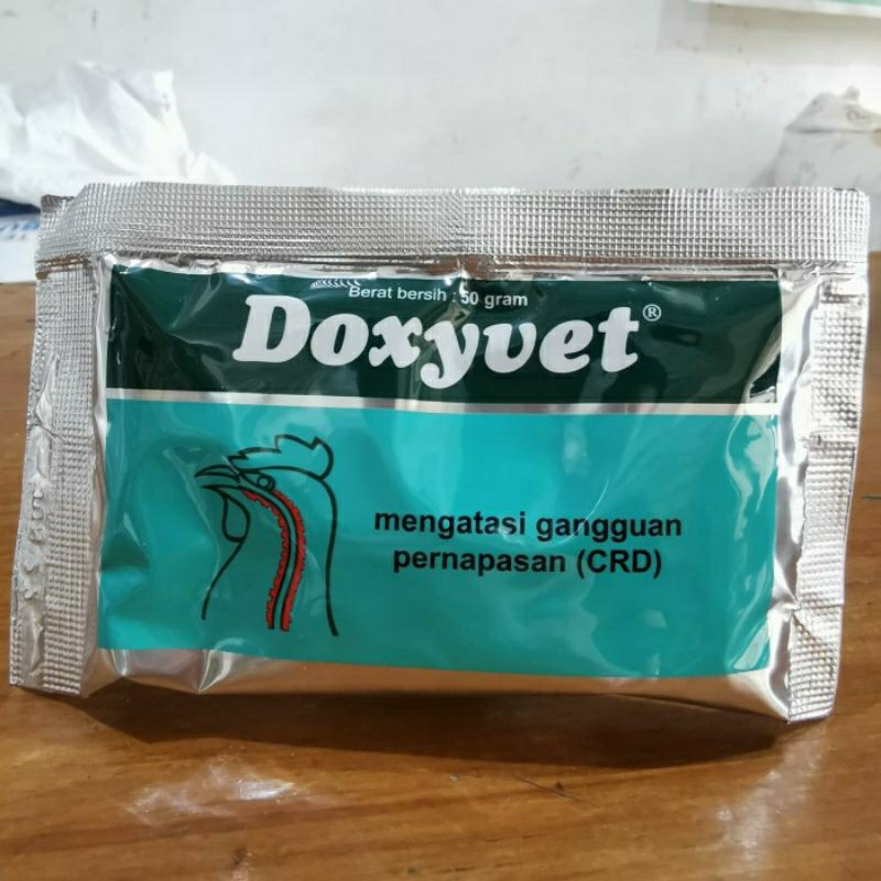 DOXYVET # DOXYVET OBAT AYAM BURUNG NGOROK CDR FLU INFEKSI PERNAFASAN