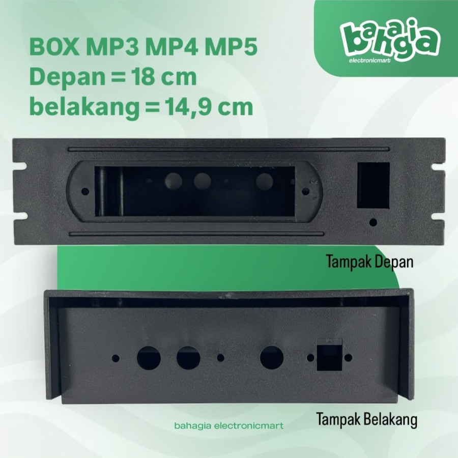 BOX PVC MP3 MP4 MP5 / BOX PLASTIK AMPLIFIER MP3 MP4 MP5