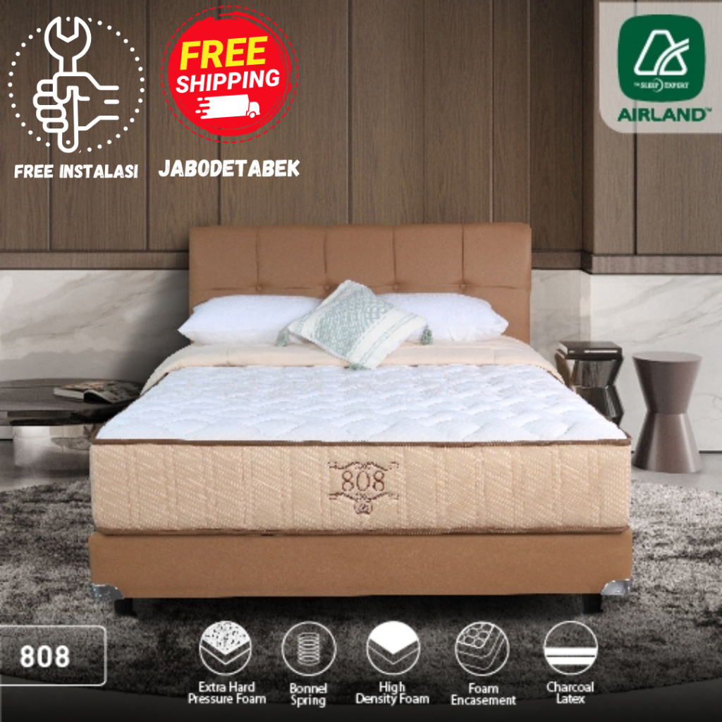 Springbed - Kasur Tidur - Airland 808 Standard - Matras Kasur - Comfort Medium Firm - Airland