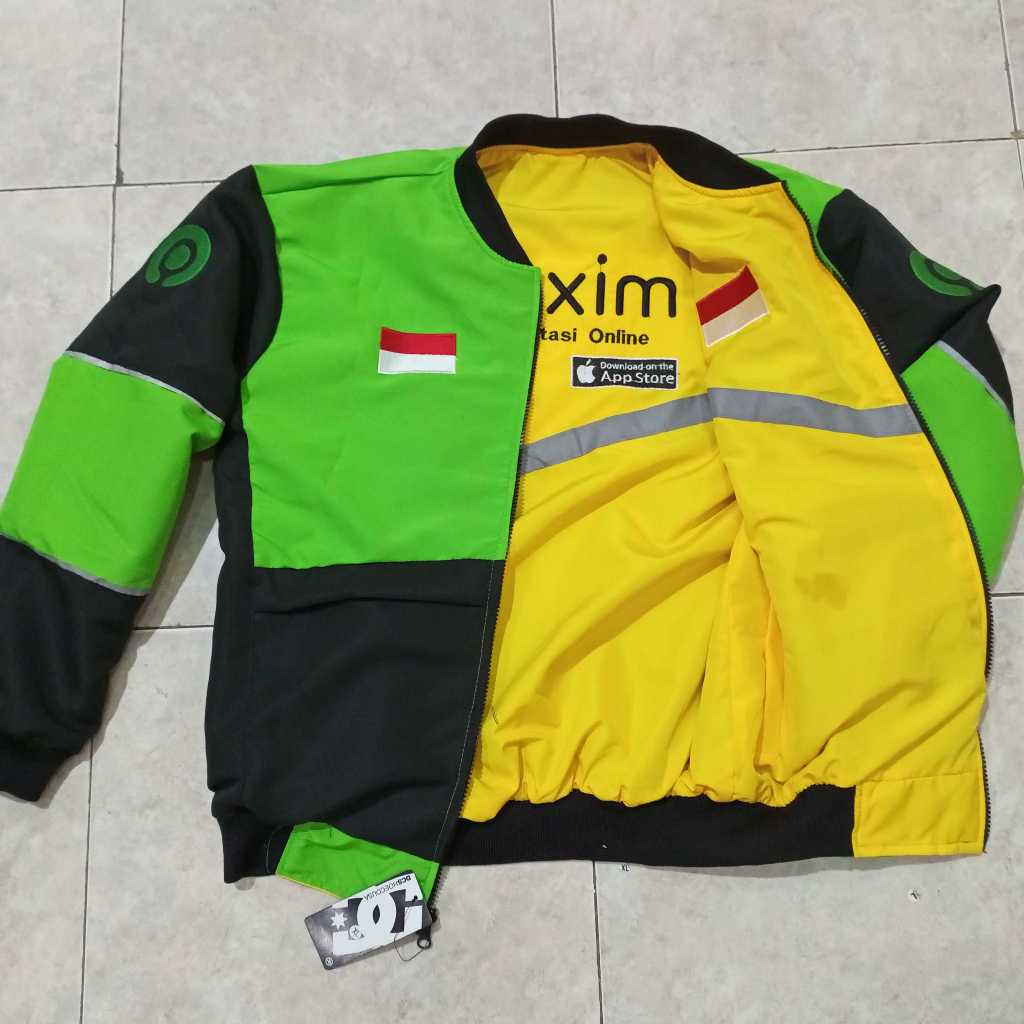 JAKET BOMBER GOJEK MAXIM MURAH