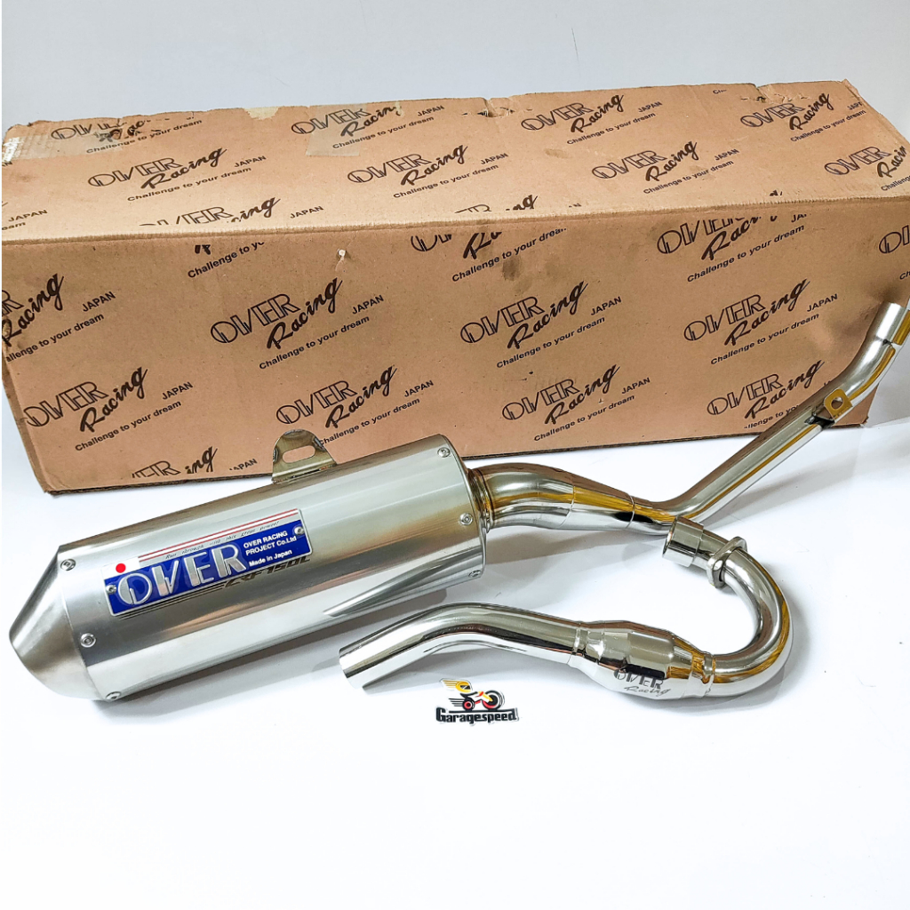 Knalpot Over Racing Original Japan CRF 150 L Stainless