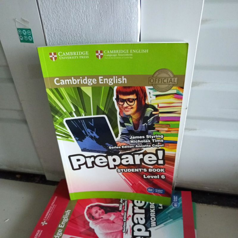 

buku Cambridge english prepare student book level 6 B2 english profile kames sturing nicholas tims Cambridge University press