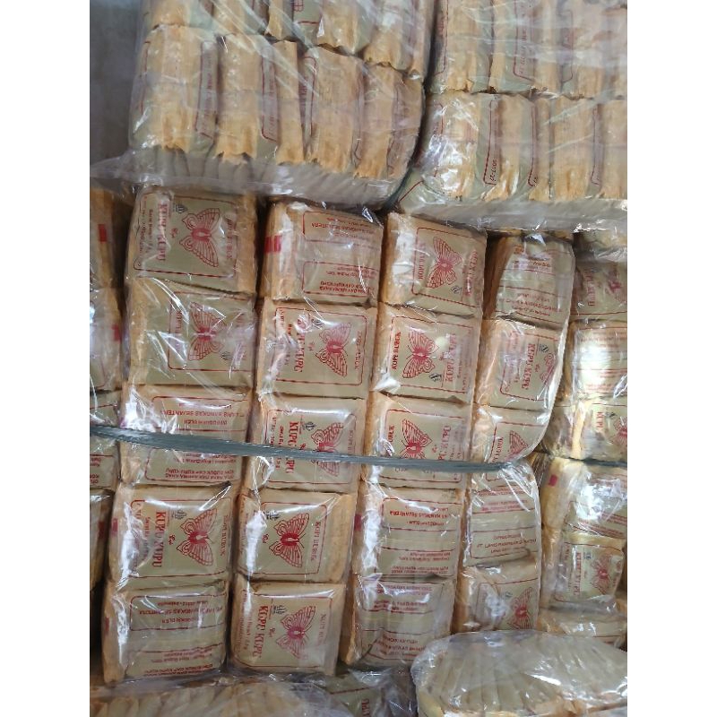 

kupu kupu kopi / kopi bubuk / kopi hitam / cap kupu kupu / khas lebak / 1bal kemasan 5.5gram.