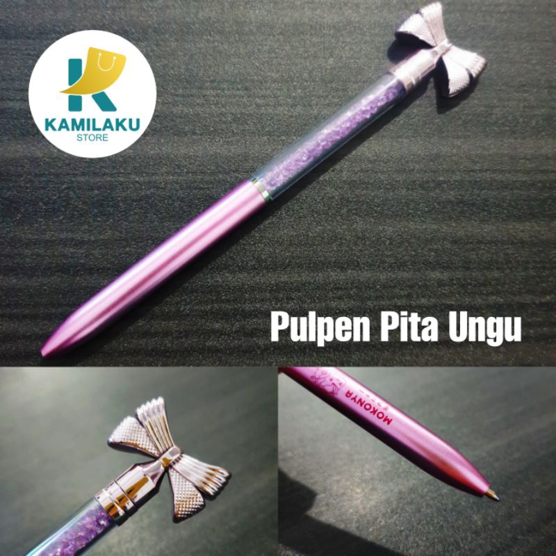 Pulpen Pita Ungu