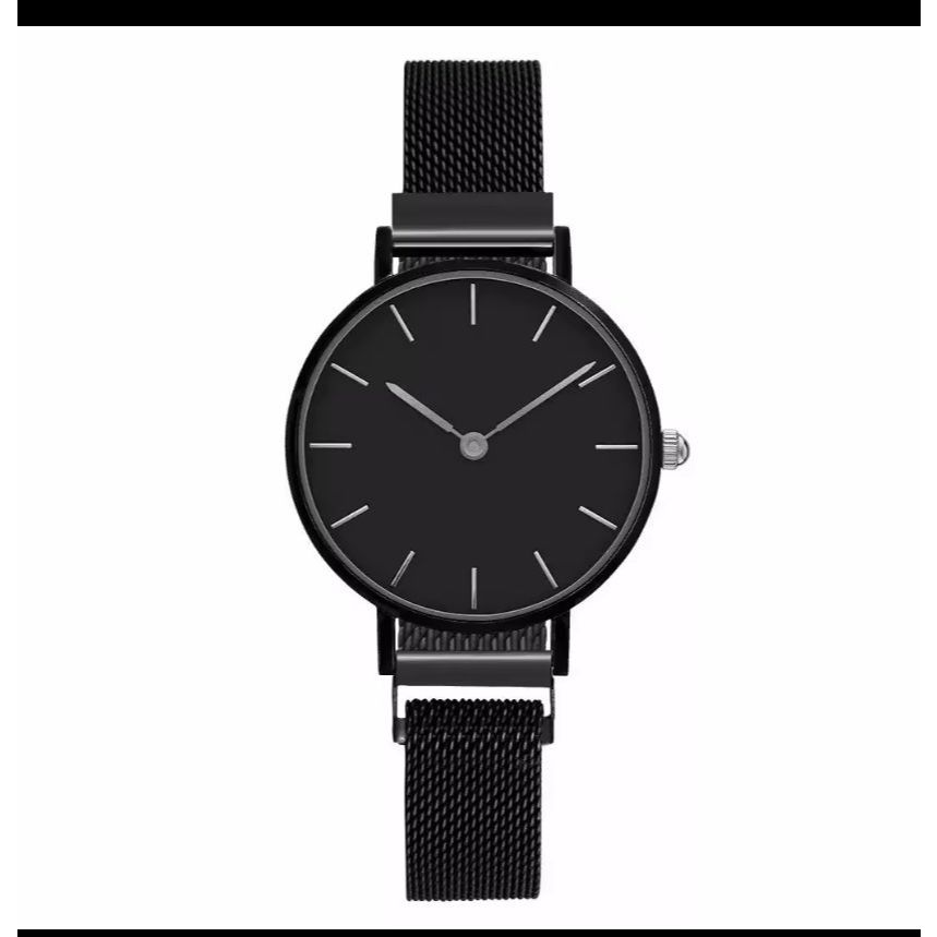 AXNAT JAM TANGAN WANITA RANTAI MAGNET MURAH GROSIR FASHION KOREA PRIA COUPLE DD023