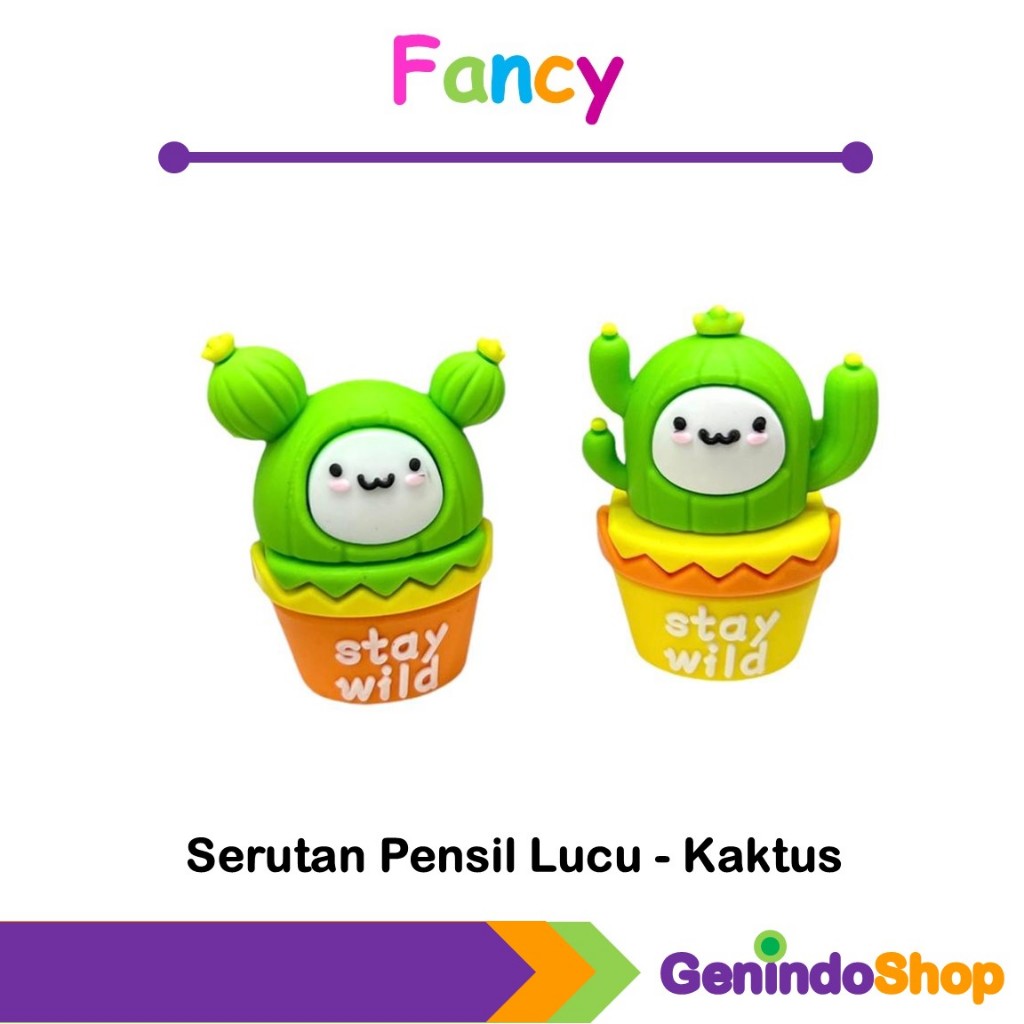 

Serutan Pensil Lucu Karakter Kaktus