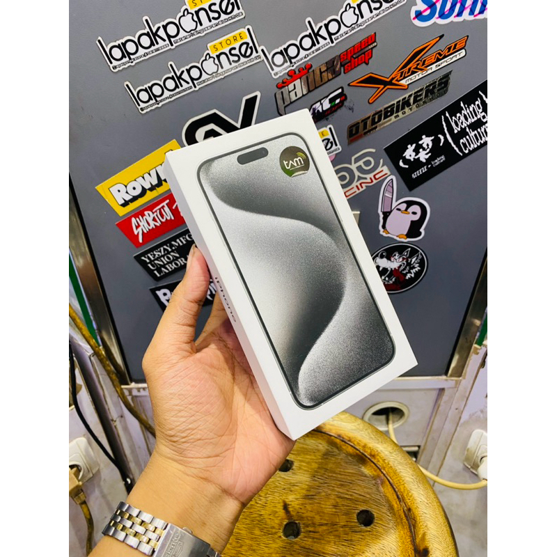 IPHONE 15 PRO MAX 256GB NEW IBOX (white titanium)