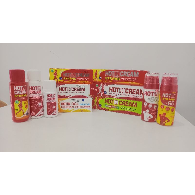HOT IN CREAM BOTOL TUBE, PUTIH STRONG DCL DAN AROMATERAPI