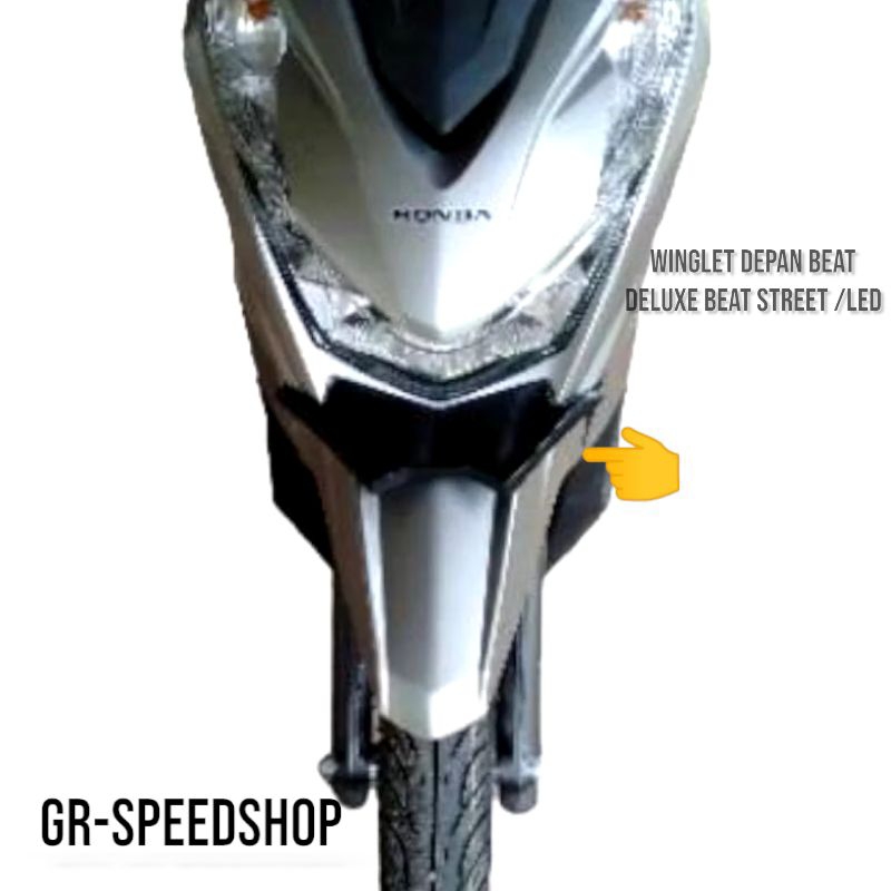 winglet Depan beat Deluxe Beat Street Led/Beat Led Sporty 2020 2021 2022 2023 2024