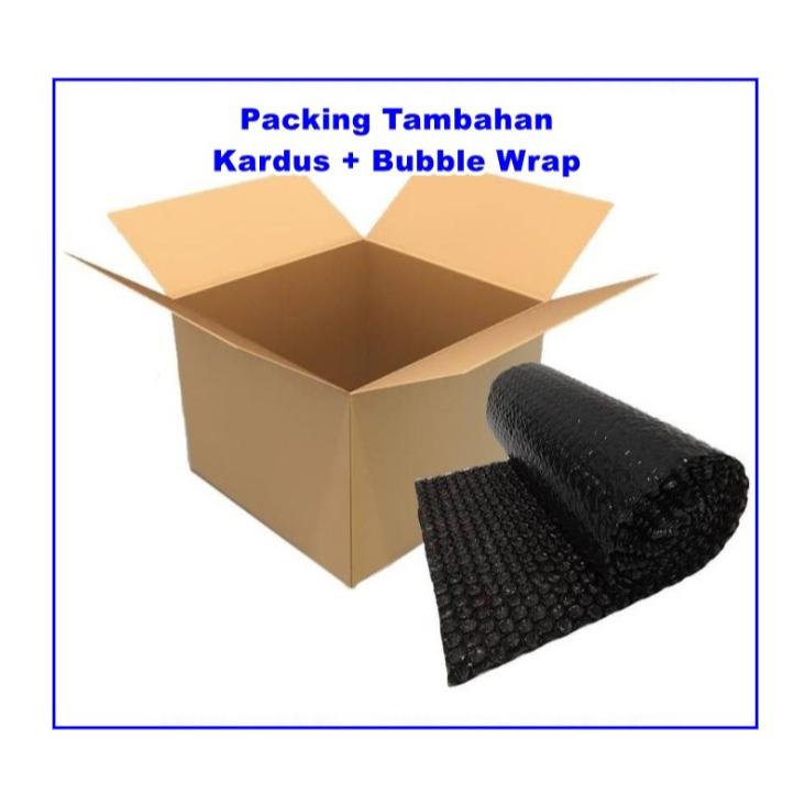 

Pengaman Kardus dan Bubble Wrap