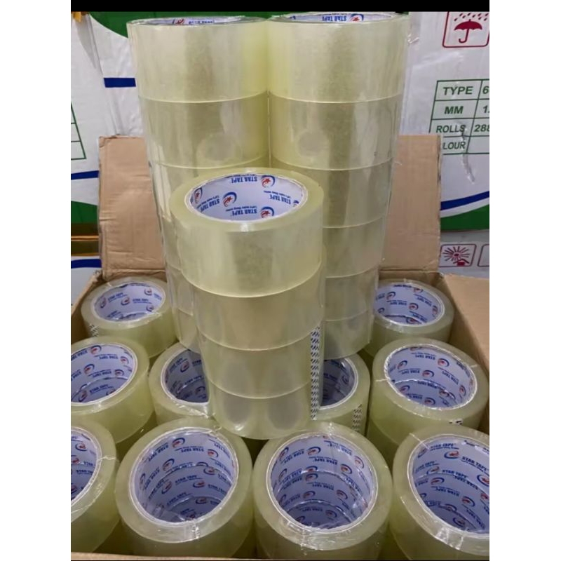 

LAKBAN 90 yard x45mm bening/coklat