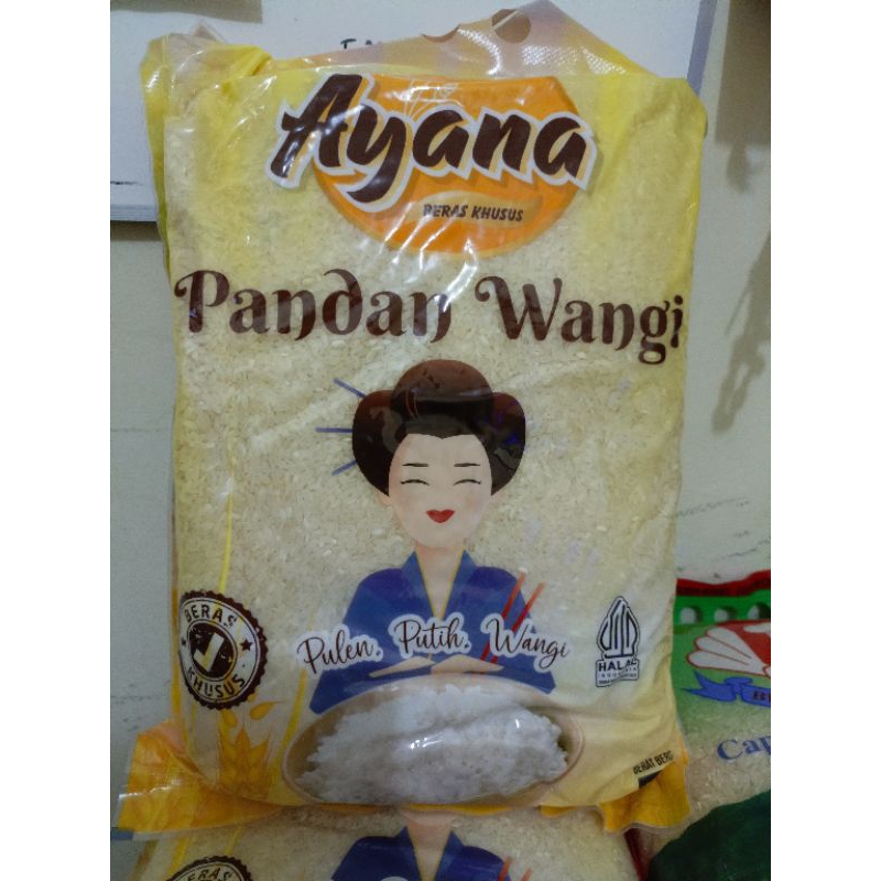 

Beras Ayana Pandan Wangi 5kg