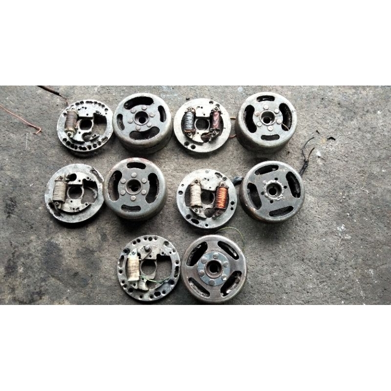 PENGAPIAN MAGHNET SEPUL YAMAHA RX100/DT100 SUDAH CDI