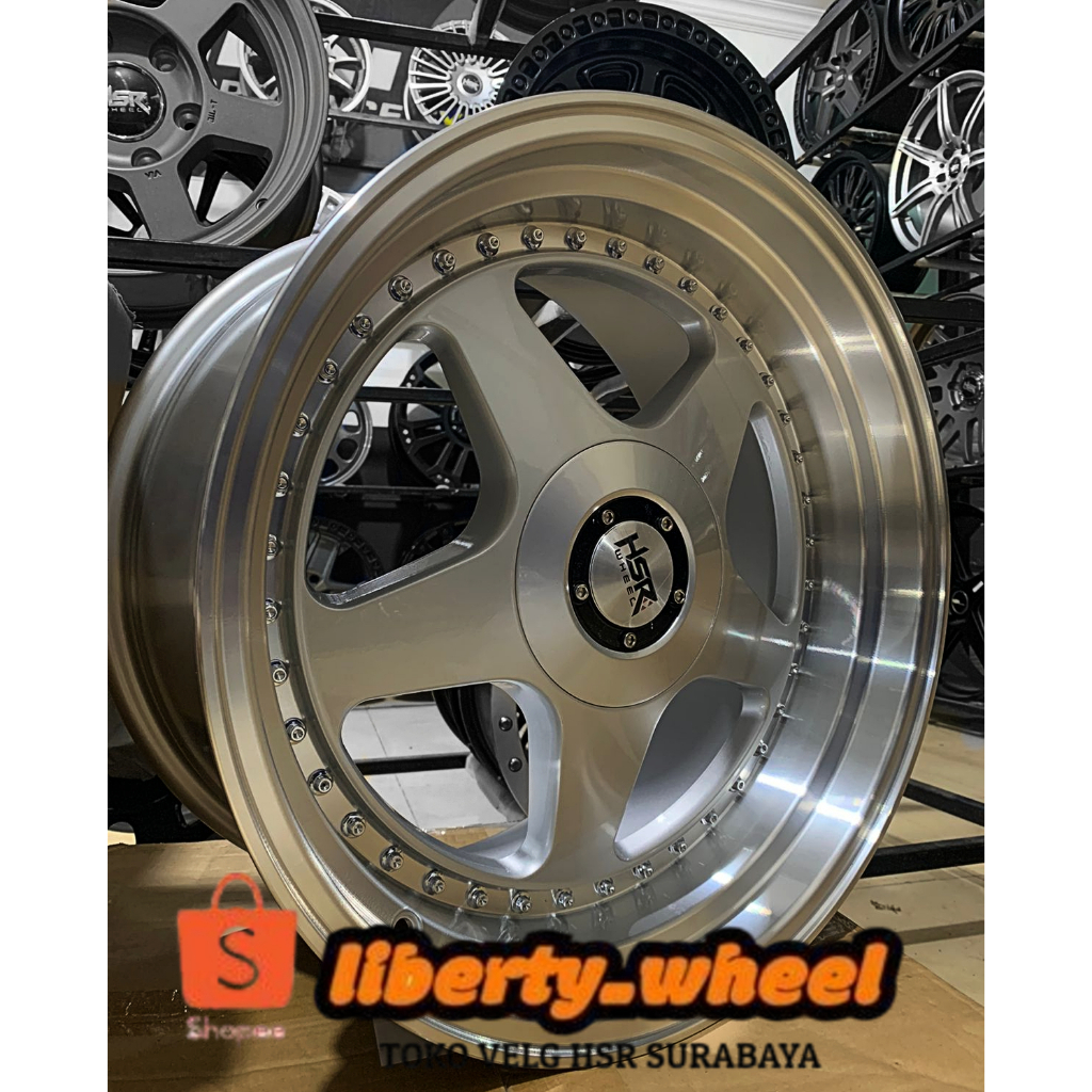 Velg Mobil Racing HSR R18 Celong Lebar Belang 85/95 - Velg HSR Surabaya