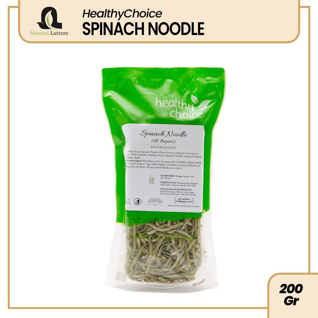 

Healthy Choice Spinach Noodle 200 gr