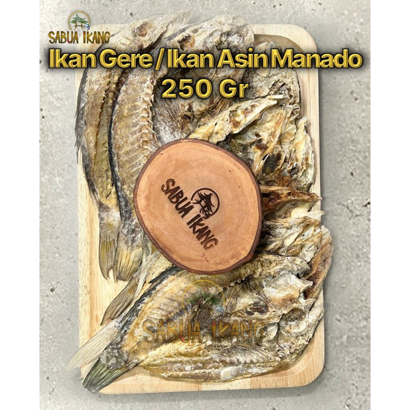 

Ikan Gere • Ikan Asin Manado • 250 gr