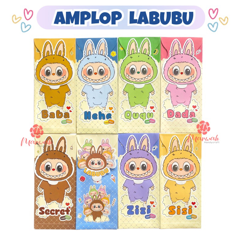 

Amplop Labubu Premium isi 5 pcs Amplop Karakter Amplop Lebaran Amplop Serbaguna Amplop Idul Fitri Natal Amplop Imlek